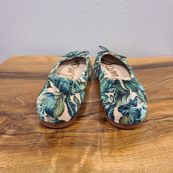 Sam Edelman Felicia Palm Leaf Ballet Flats -NWOT - Picture 4 of 10